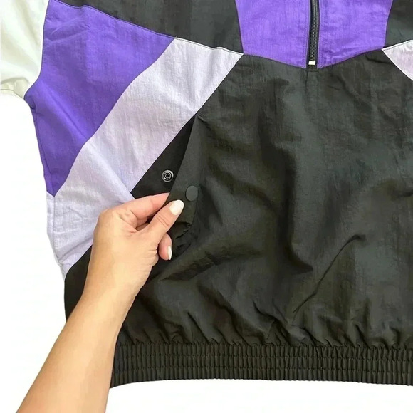 NWT Puma x Lauren London jacket Men’s Size XL Purple Black Retro Y2K - Picture 2 of 6